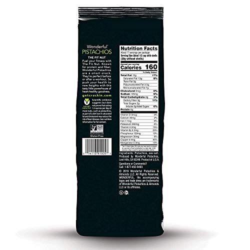 Wonderful Pistachios , Roasted &Amp; Salted, Oz Bag Roasted And Salt