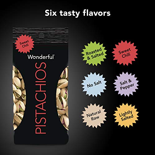 Wonderful Pistachios, Sweet Chili Flavored, 7 Ounce Resealable P