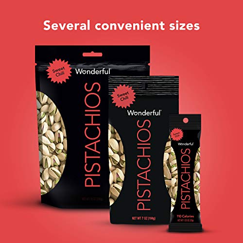 Wonderful Pistachios, Sweet Chili Flavored, 7 Ounce Resealable P