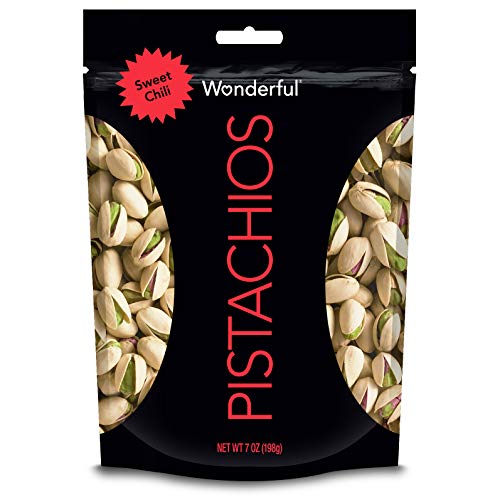 Wonderful Pistachios, Sweet Chili Flavored, 7 Ounce Resealable P