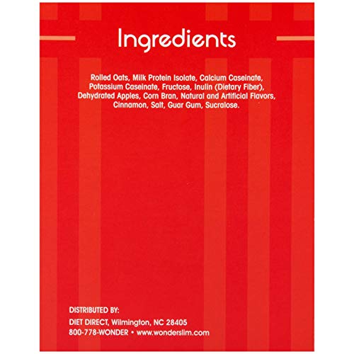 Wonderslim Apple N Cinnamon Flavored High Protein Oatmeal - Ins