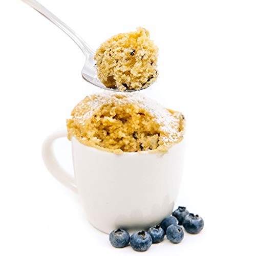 Wonderslim Blueberry Protein Mug Cake, Low Calorie Snack For Wei