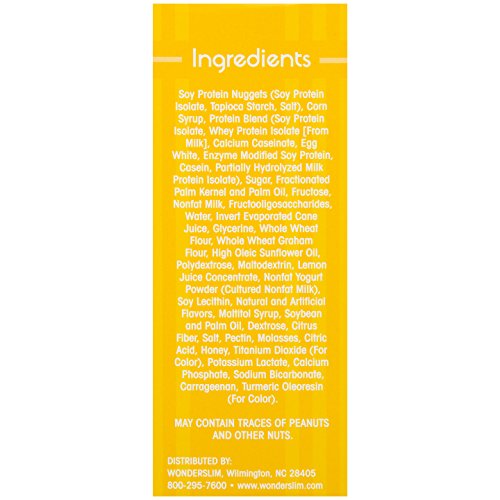 Wonderslim Gourmet High Protein Bar/Diet Bars With 10G Protein -