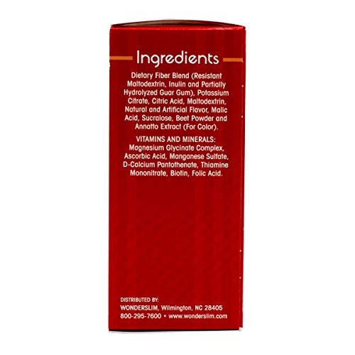 Wonderslim Low-Carb High Fiber Drink / Supplement Mix - Very Ber