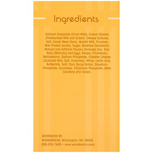 Wonderslim Low-Carb High Protein Diet Creamy Cheesecake 7 Servi