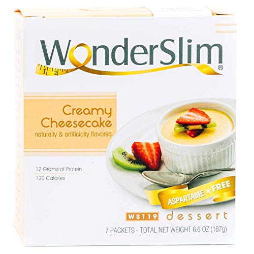 Wonderslim Low-Carb High Protein Diet Creamy Cheesecake 7 Servi