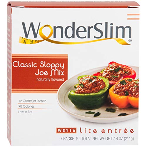 Wonderslim Low-Carb High Protein Soy Vegetarian Sloppy Joe Mix