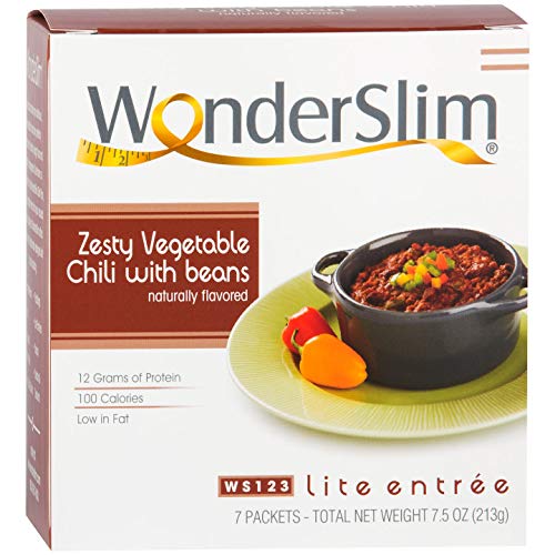Wonderslim Low-Carb High Protein Vegetarian Zesty Vegetable Chil