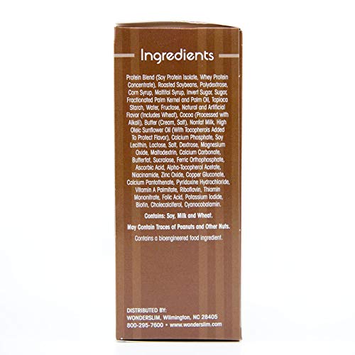 Wonderslim Meal Replacement Protein Bar - Low Carb Nutrition Bar