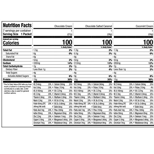 Wonderslim Meal Replacement Shake, Variety Pack, 24 Essential Vi