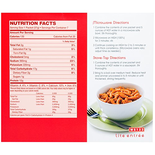 Wonderslim Spicy Cheese N Pasta High Protein Diet / Weight Loss