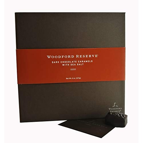 Woodford Reserve Premium Bourbon Dark Chocolate Caramels With Se