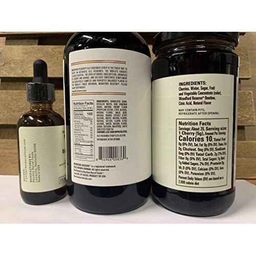 Woodford Old Fashioned Bundle Of Orange Bitters, Cherries And Ol