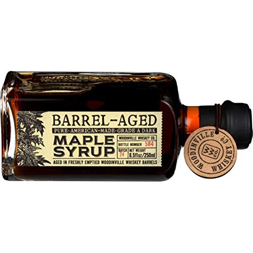 Woodinville, Whiskey Barrel Aged Gr A Maple Syrup, 8.5 Ounce