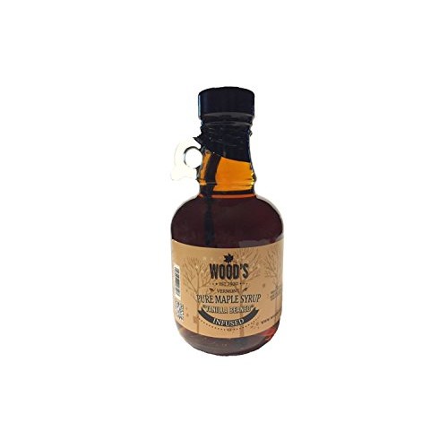 Pure Vermont Maple Syrup - Vanilla Infused - Glass Jug