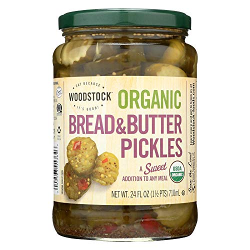 Woodstock Farms Woodstock Bread &Amp; Butter Sweet Pickles 6X24 Oz