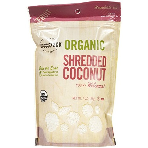 Woodstock Coconut Shredded Org