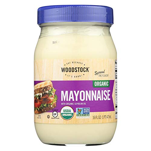Woodstock Farms Organic Mayonnaise, 16 Ounce Jar - 12 per case.