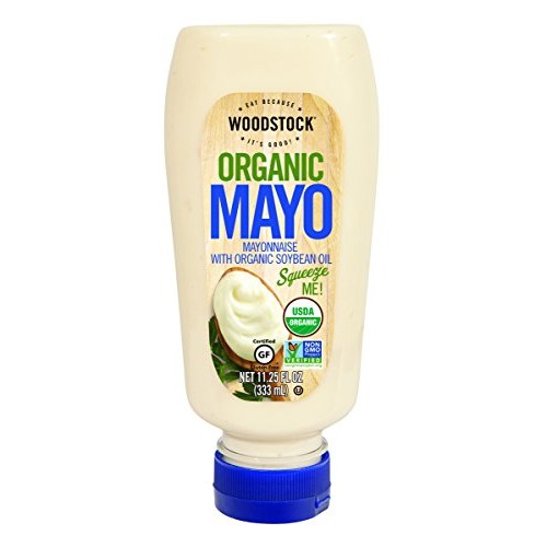 Woodstock Organic Mayonnaise - Squeeze - Case of 12 - 11.25 oz.