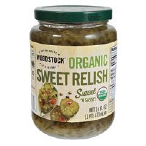 Woodstock Organic Sweet Relish -- 16 Oz - 2 Pc