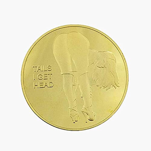 Wooer Russian Sexy Lady Coin, Commemorative Badge Adult Collecti