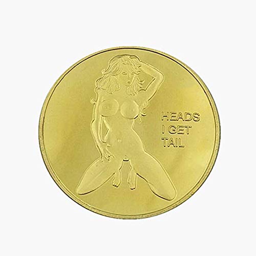 Wooer Russian Sexy Lady Coin, Commemorative Badge Adult Collecti