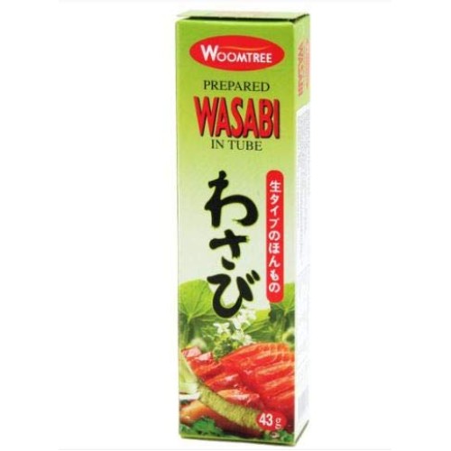 Woomtree Prepared Wasabi In Tube 43G -Has A Fresh Texture Of