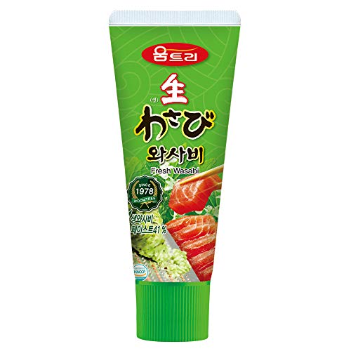 Woomtree Fresh Wasabi Paste, 4.2 Oz -Tube | Korean Food |