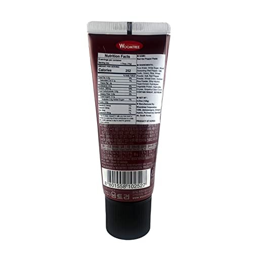 Woomtree Gochujang Hot Chili Pepper Paste Spicy Sauce, 4.2 oz Tu...
