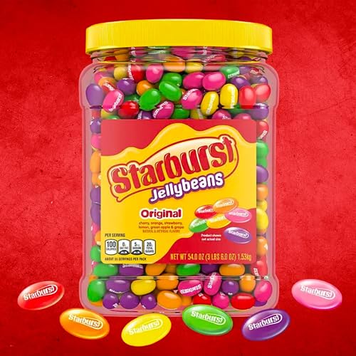 Starburst Jelly Beans Original Fruit Flavors 2 Pack Candy Bulk...