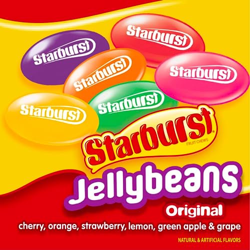 Starburst Jelly Beans Original Fruit Flavors 2 Pack Candy Bulk...