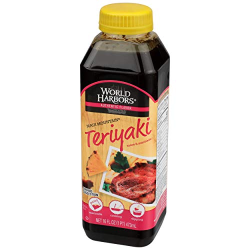 World Harbors Teriyaki Sauce And Marinade, 16 Oz