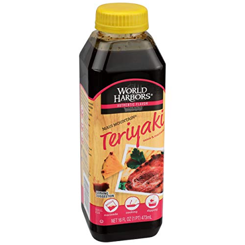 World Harbors Teriyaki Sauce And Marinade, 16 Oz