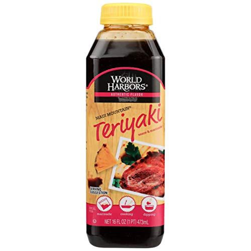World Harbors Teriyaki Sauce And Marinade, 16 Oz