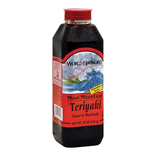 World Harbors Maui Mountain Teriyaki Marinade &Amp; Sauce - 16 Oz 1