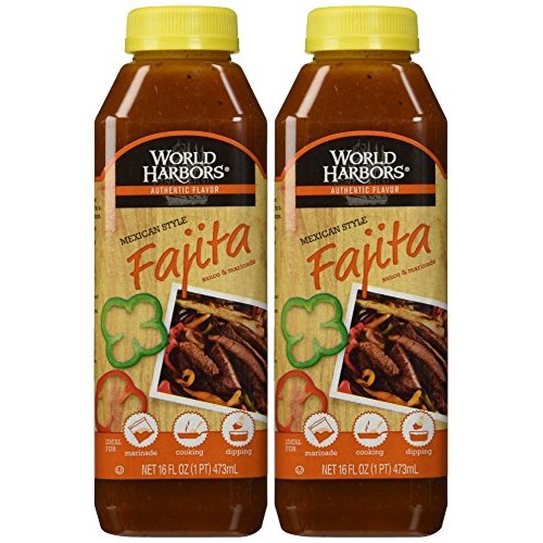 World Harbors, Chicken Or Beef, Mexican Fajita Sauce &Amp; Marinade,