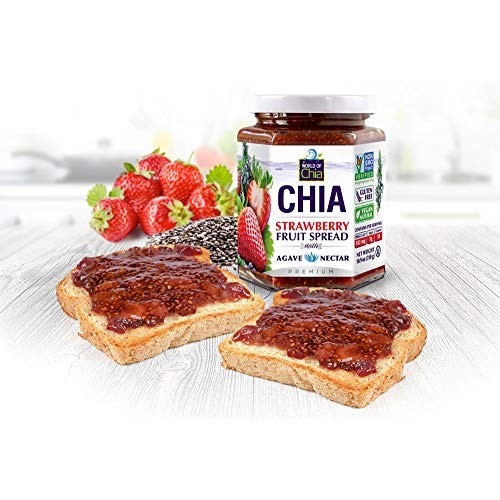 Premium Fruit Spread By World Of Chia - All Natural, Simple Ingr