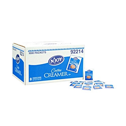Njoy Nondairy Coffee Creamer Packets - 1,000/2.5G