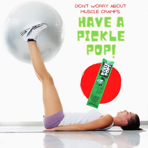 Bobs Original Dill Pickle Juice Pops Sport - Electrolyte Freeze...
