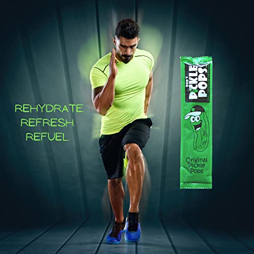 Bobs Original Dill Pickle Juice Pops Sport - Electrolyte Freeze...