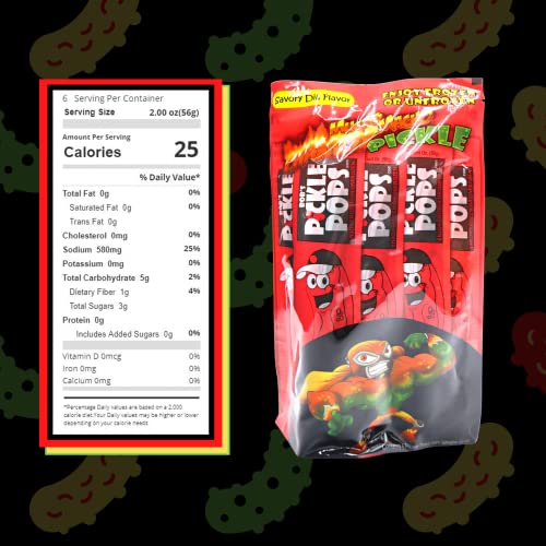 Bobs Pickle Pops Mucho Macho Chamoy - Electrolytes Freezer Pops ...