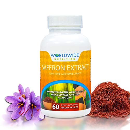 Worldwide Nutrition 100 Percent Pure Saffron Extract Dietary Sup