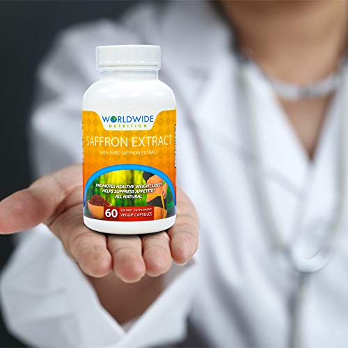 Worldwide Nutrition 100 Percent Pure Saffron Extract Dietary Sup