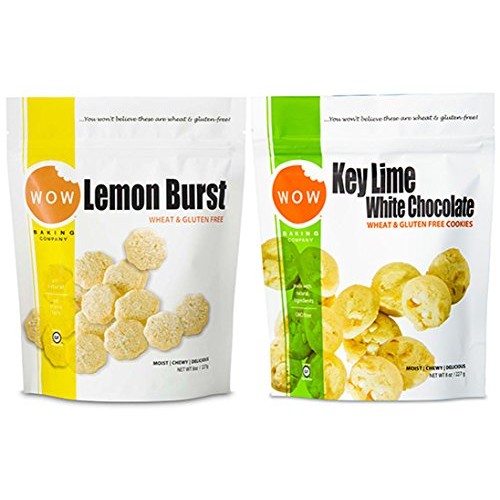 Wow Baking Company Cookies, Lemon Burst, Key Lime White Chocolat