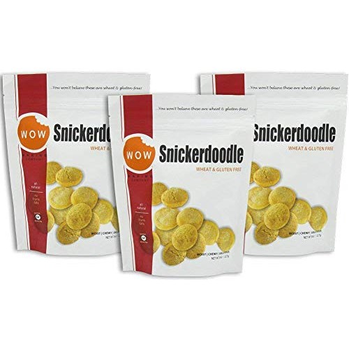 Wow Baking Company Cookies, Snickerdoodle, 8-Ounce Pack Of 3