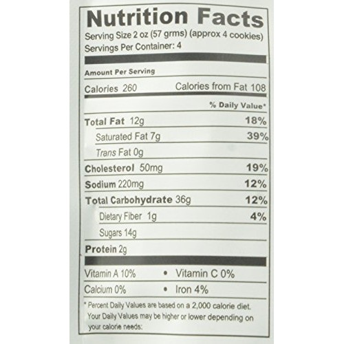 Wow Baking Company Gluten Free Cookies, Lemon Burst, 8 Oz