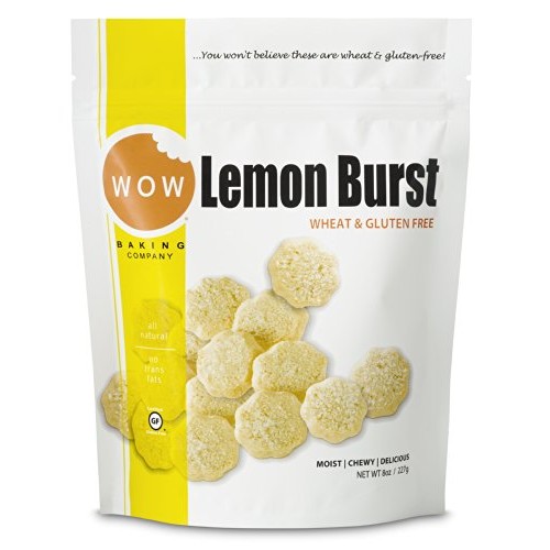Wow Baking Company Gluten Free Cookies, Lemon Burst, 8 Oz