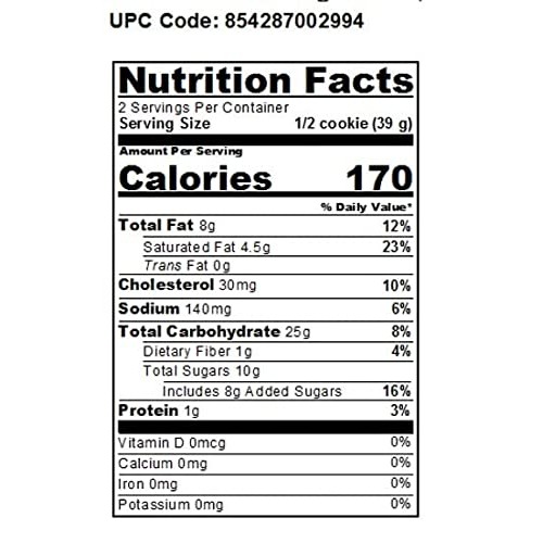 WOW Baking Company Gluten-Free Cookies, Snickerdoodle, 2.75 Ounc...