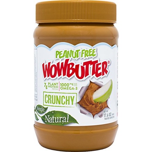 Wowbutter Natural Peanut Free Crunchy 1.1Lb Jar