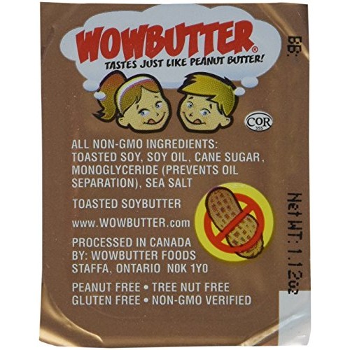 Wowbutter Natural Peanut Free Creamy 4.4Lb Jars, 2 Pack